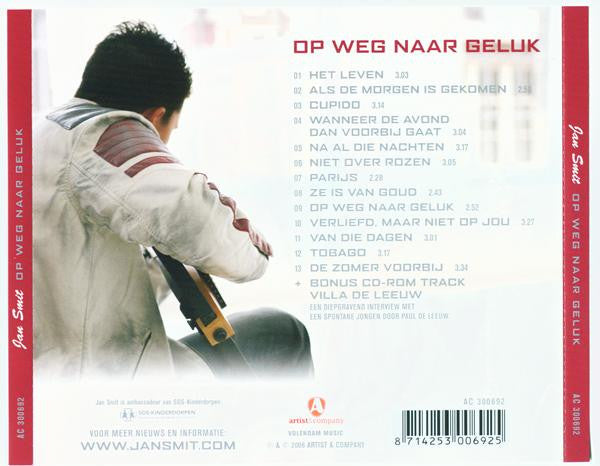 Jan Smit : Op Weg Naar Geluk (CD, Album, Enh)