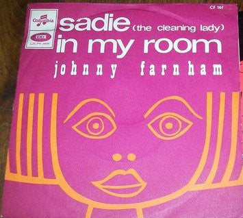 John Farnham : Sadie (The Cleaning Lady) (7", Single)