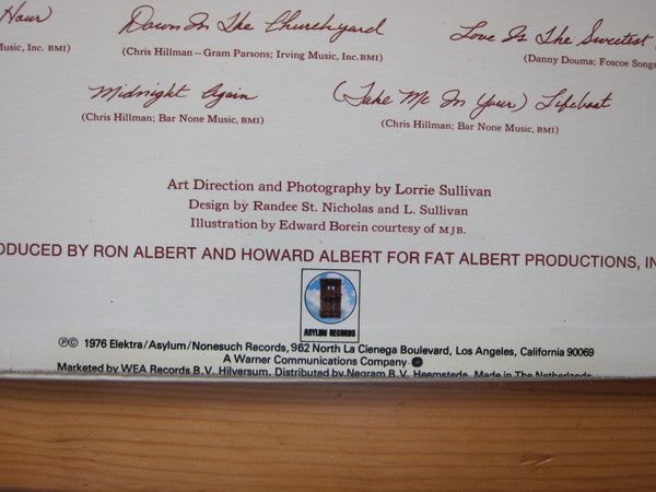 Chris Hillman : Slippin' Away (LP, Album)