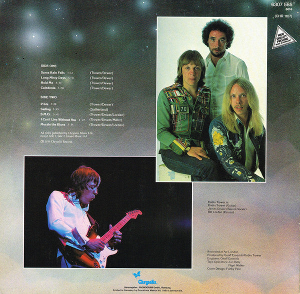 Robin Trower : Long Misty Days (LP, Album)