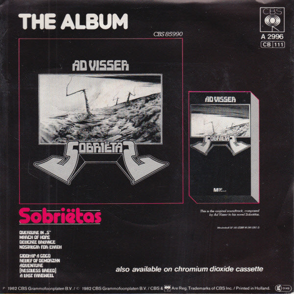 Ad Visser & Daniel Sahuleka : Giddyap A Gogo (7", Single)