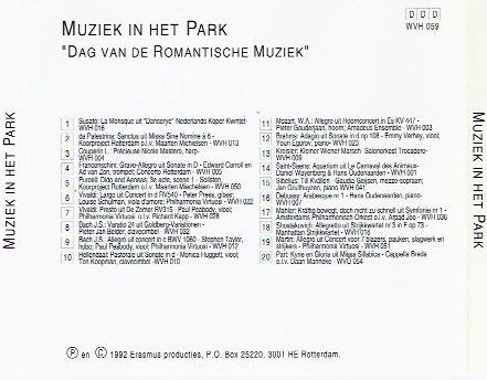 Various : Muziek In Het Park (CD, Comp)