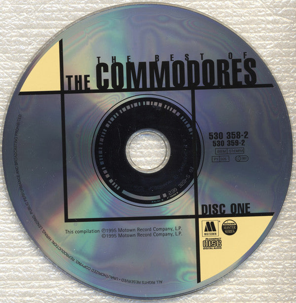 Commodores : The Best Of The Commodores (2xCD, Comp, RE, RM)