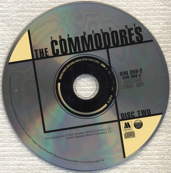 Commodores : The Best Of The Commodores (2xCD, Comp, RE, RM)