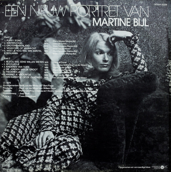 Martine Bijl : Een Nieuw Portret Van Martine Bijl (LP, Album, Comp)