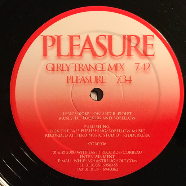 Pleasure (10) : Pleasure (12")