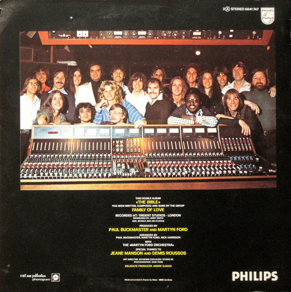 Family Of Love : The Bible (2xLP, Album, Eng)