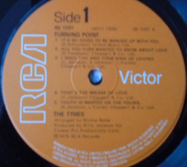 The Tymes : Turning Point (LP, Album, RE)