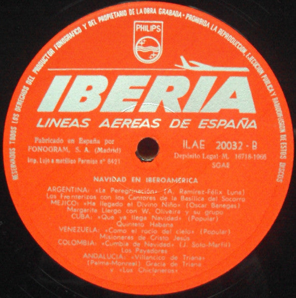 Various : Navidad En Iberoamerica (LP, Comp)
