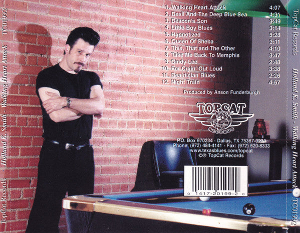 Holland K. Smith : Walking Heart Attack (CD, Album)