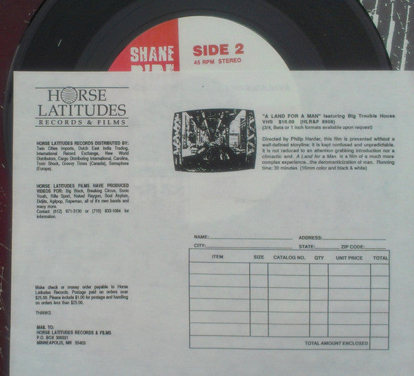 Shane McMahon (2) : Ride, Ride, Ride (7", Single)