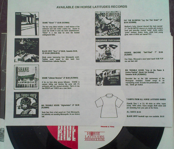 Shane McMahon (2) : Ride, Ride, Ride (7", Single)