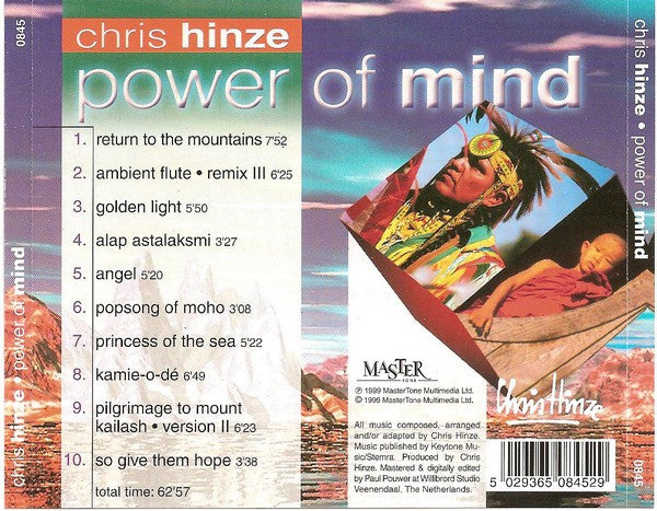 Chris Hinze : Power Of Mind (CD, Album)