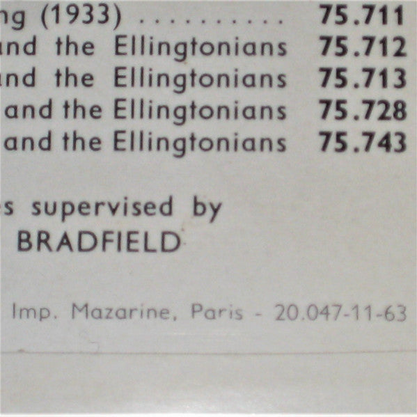 Earl Hines And His Orchestra : Treasury Of Jazz No. 33  (7", EP, Mono)