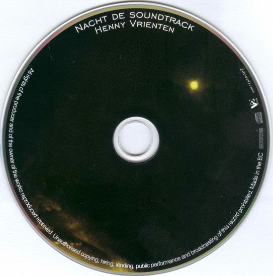 Henny Vrienten : Nacht - De Soundtrack (CD, Album + DVD-V)