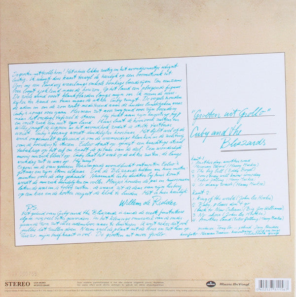 Cuby + Blizzards : Groeten Uit Grollo (LP, Album, Ltd, Num, RE, Gol)