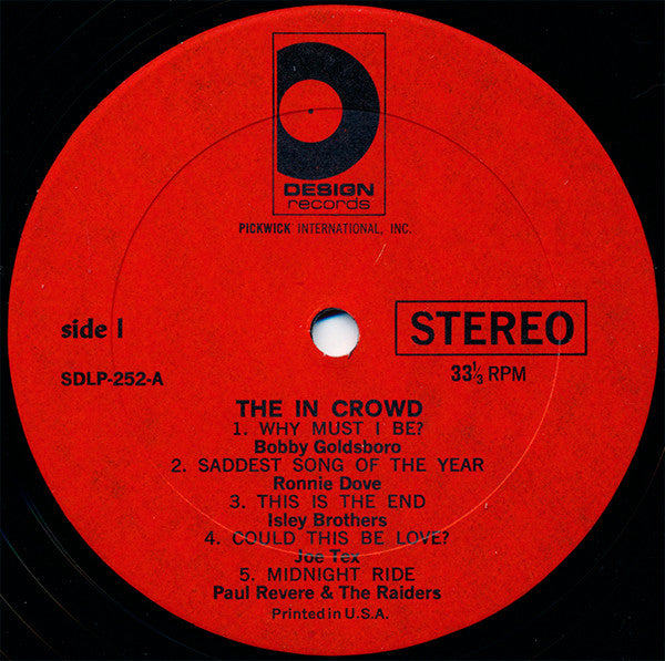 Various : The In Crowd (LP, Comp)