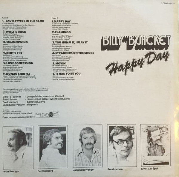 Billy "B" Jacket : Happy Day (LP, Album)