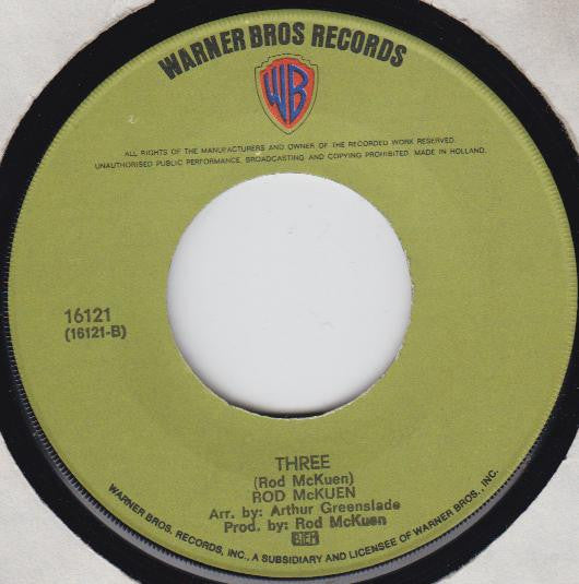 Rod McKuen : Soldiers Who Want To Be Heroes  (7", Single)