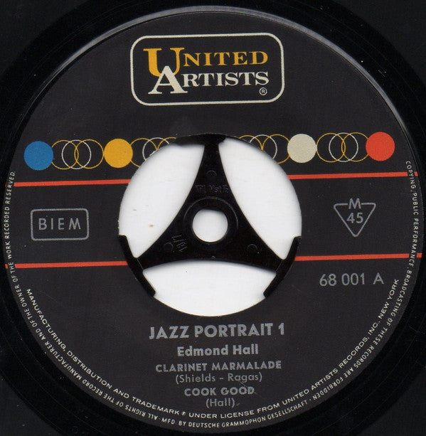 Edmond Hall : The Jazz Portrait (7", EP)