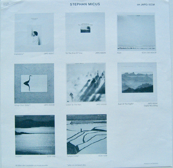 Stephan Micus : Till The End Of Time (LP, Album, 1st)