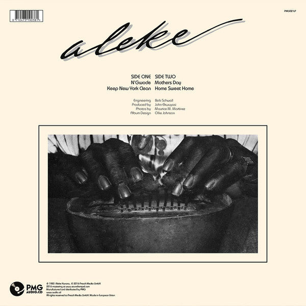 Aleke Kanonu : Aleke (CD, Album, RE)