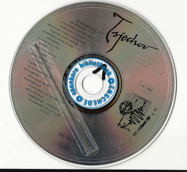 Boudewijn De Groot : Tsjechov: De Musical Van Robert Long & Dimitri Frenkel Frank (CD, Album)