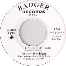 The Jerry Toth Singers : How Far Is Mars? (7", Single)