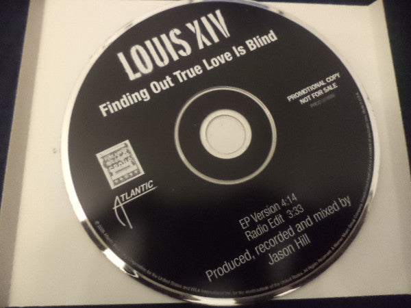 Louis XIV : Finding Out True Love Is Blind (CD, Single, Promo)