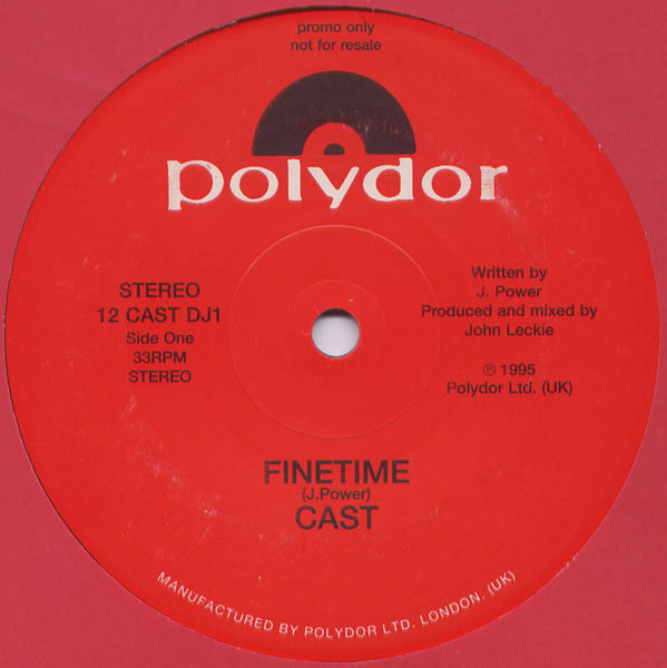 Cast : Finetime (12", Single, Promo)
