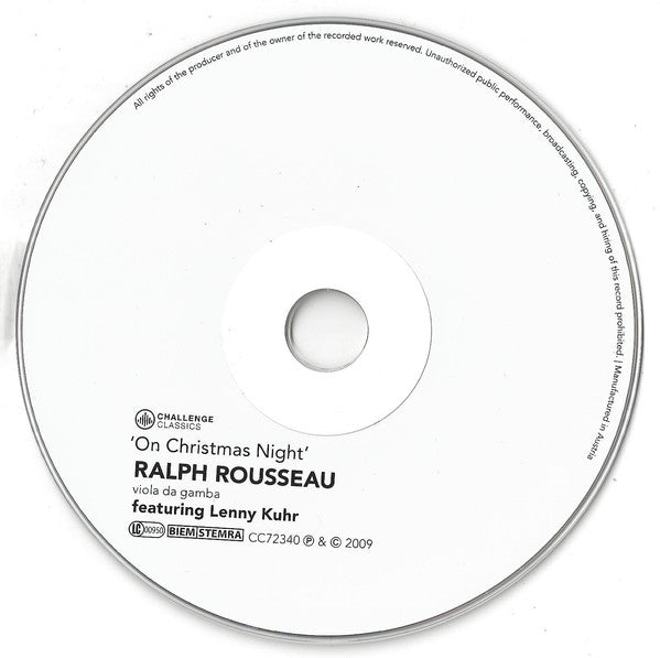 Ralph Rousseau Featuring Lenny Kuhr : On Christmas Night (CD, Album)