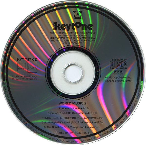 Various : World Music 2 (CD, Comp, Smplr)