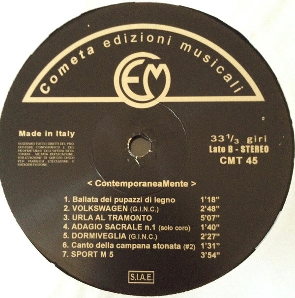 Ennio Morricone : ContemporaneaMente (LP, Ltd)