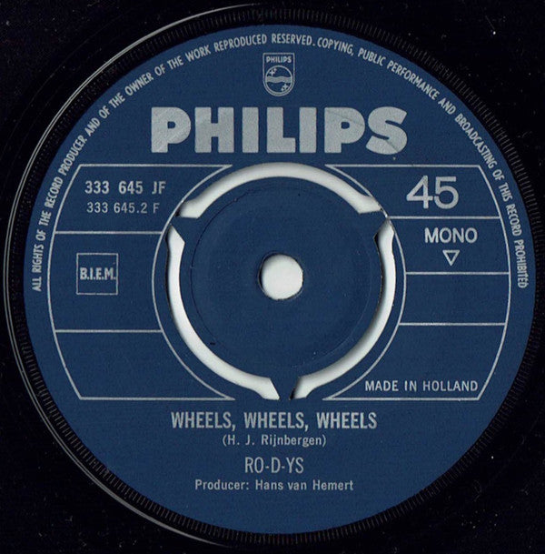 Ro-D-Ys : You Better Take Care Of Yourself (7", Mono)