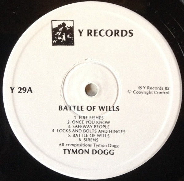 Tymon Dogg : Battle Of Wills (LP, Album)