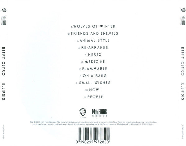 Biffy Clyro : Ellipsis (CD, Album)