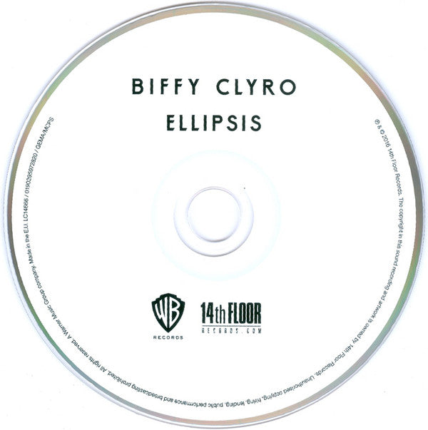 Biffy Clyro : Ellipsis (CD, Album)