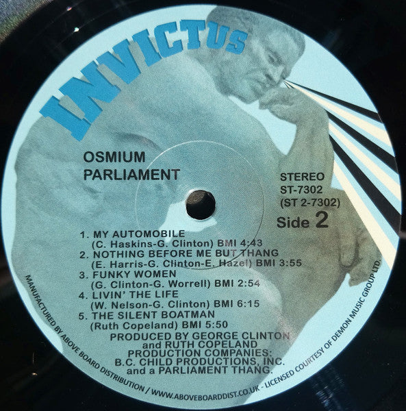 Parliament : Osmium (LP, Album, RE, RM)