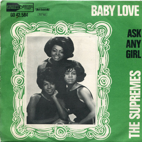 The Supremes : Baby Love (7", Single, Rar)
