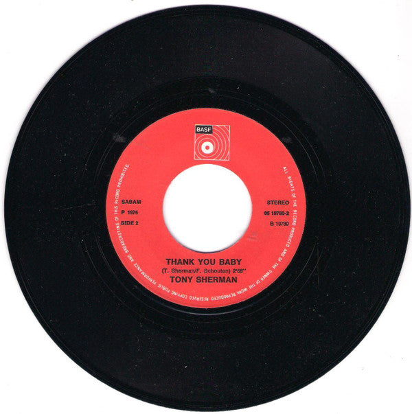 Tony Sherman : Sing With Me (7", Single)