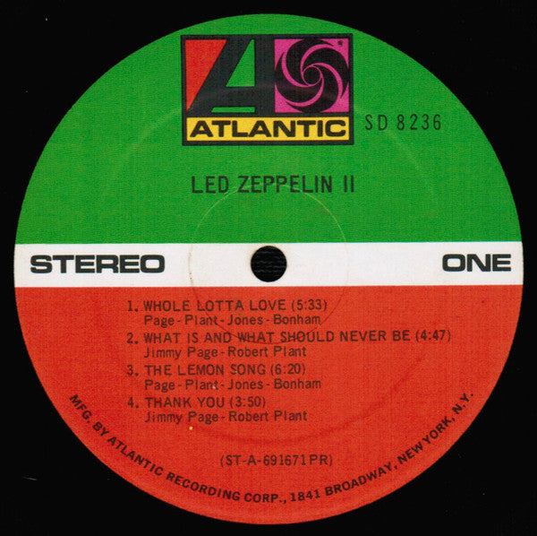 Led Zeppelin : Led Zeppelin II (LP, Album, PR )