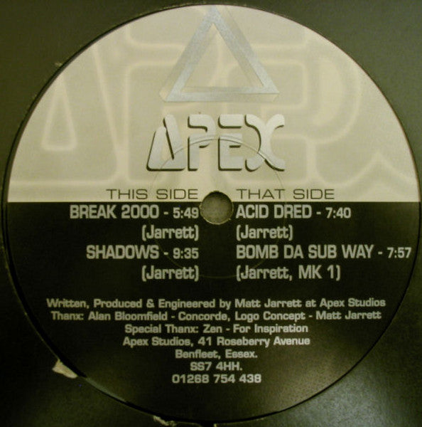 Apex : Break 2000 / Acid Dred (12")