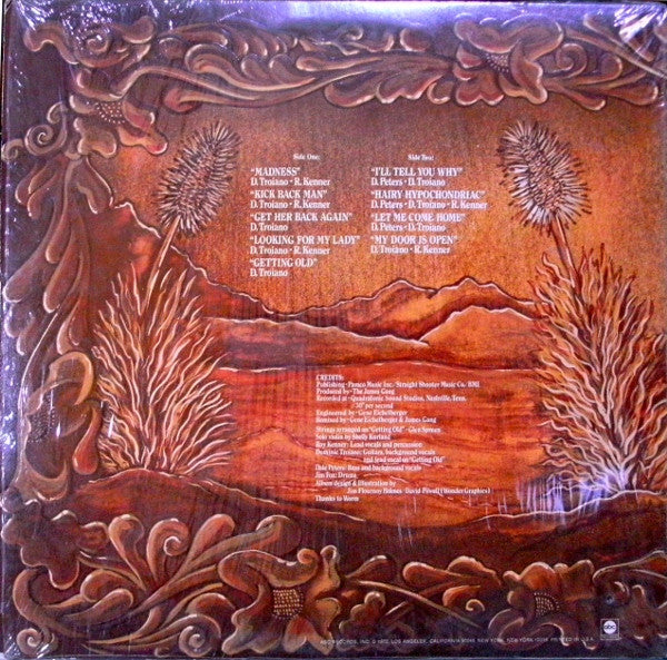 James Gang : Straight Shooter (LP, Album, Tru)