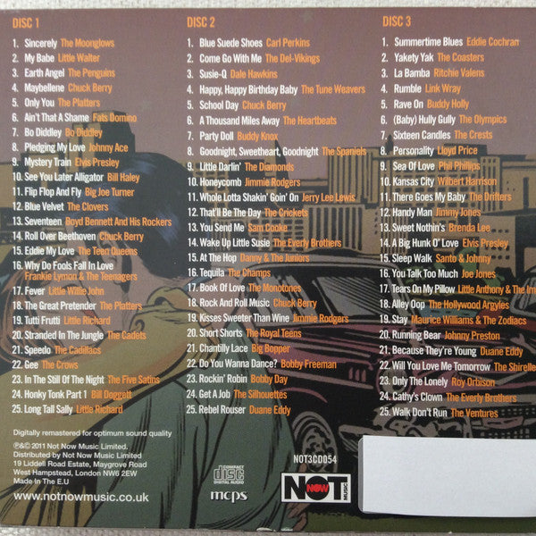 Various : The Cruisin' Story 1955-1960 (3xCD, Comp)