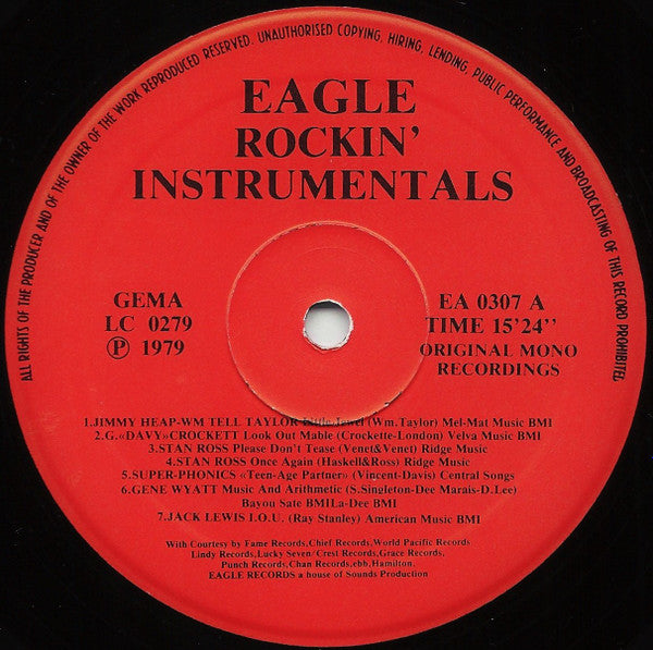 Various : Chicken Rock Vol. 4 (Rumble Rock) (LP, Comp)