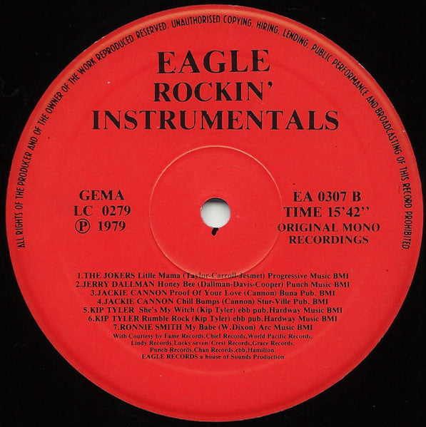 Various : Chicken Rock Vol. 4 (Rumble Rock) (LP, Comp)