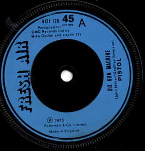 Pistol (9) : Six Gun Machine (7", Single)