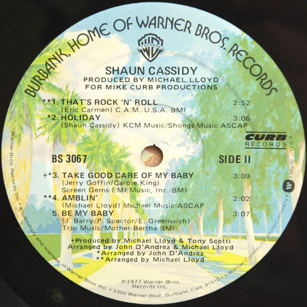 Shaun Cassidy : Shaun Cassidy (LP, Album, Pre)