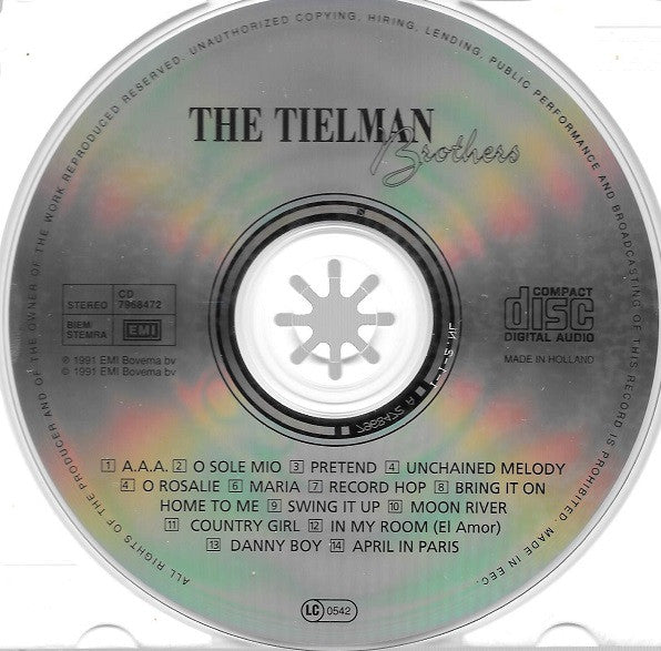 Tielman Brothers : Rock And Ballads (CD, Comp)