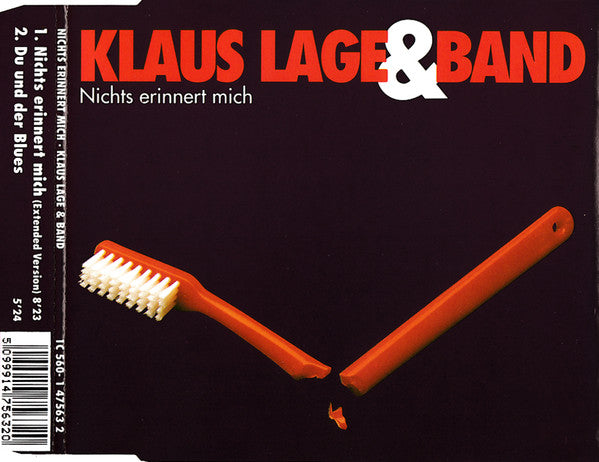 Klaus Lage Band : Nichts Erinnert Mich (CD, Maxi)